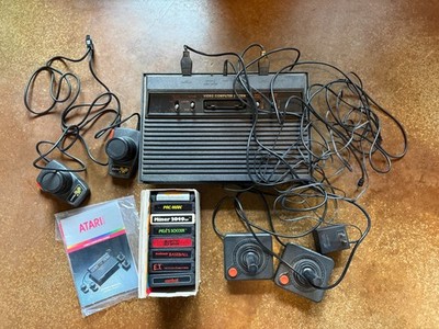 Atari 2600 Video Computer System w/ FOUR controllers, nine games, and more