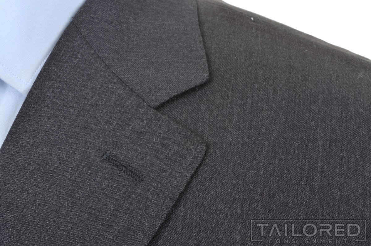 CANALI Current 1934 Solid Gray Wool Blazer Sport … - image 4
