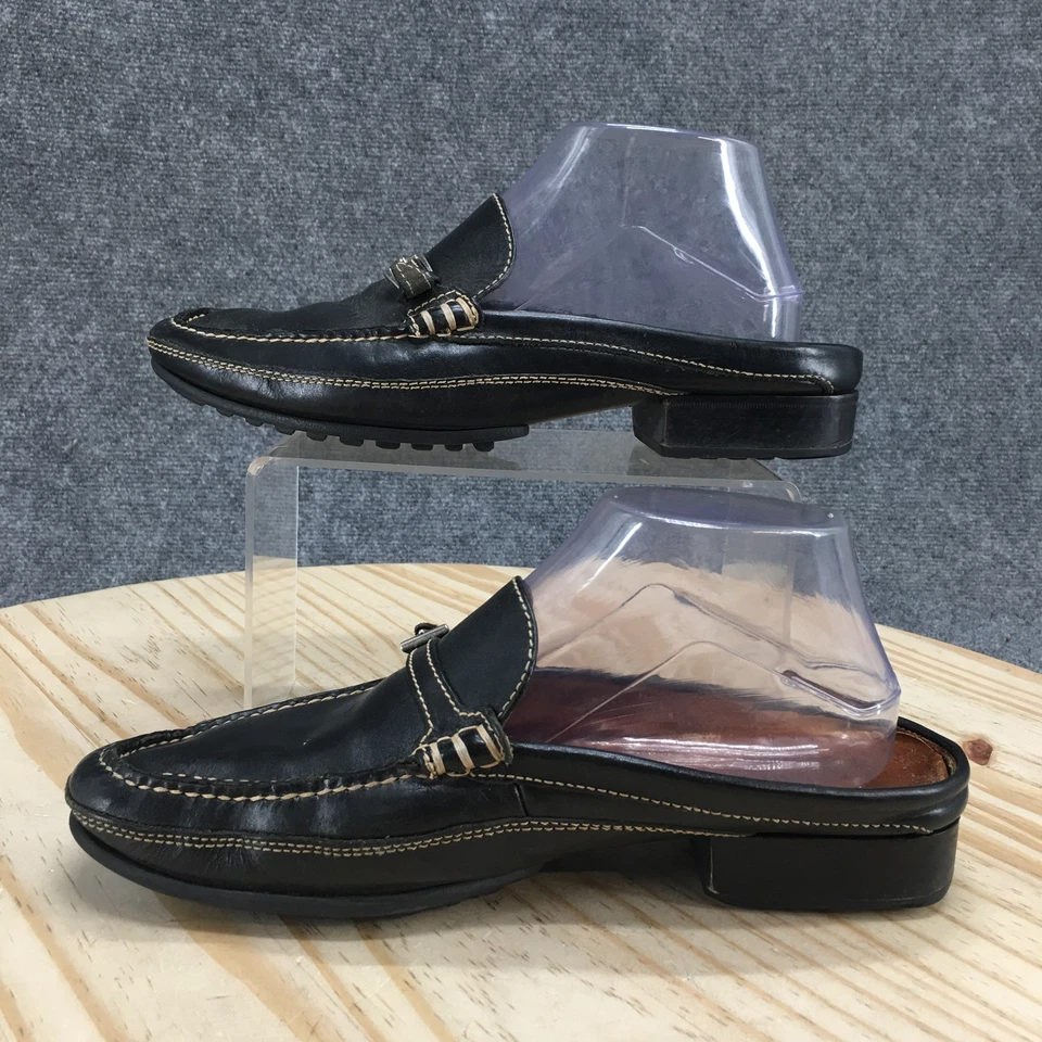 Zapatos Cole Haan para mujer 8,5 B Country Mule marrón punta cerrada cómodos informales D10760 Foto 2 de 4