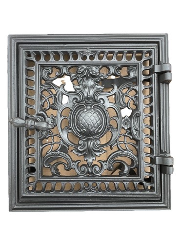 Antike Ofentür Warmhaltefach Kachelofen Gründerzeit Gusseisen Kachelofentür - Bild 1 von 6