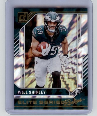 2024 Donruss #28 Will Shipley Elite Series Rookies Philadelphia Eagles