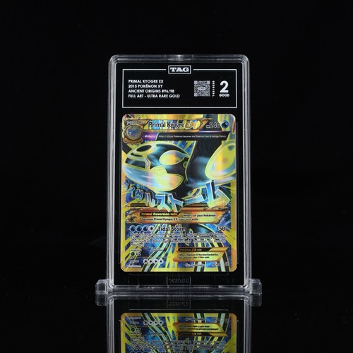 Primal Kyogre-EX graded TAG 2 for sale on eBay