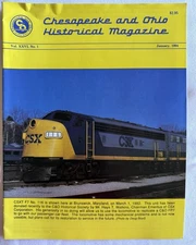 Chesapeake & Ohio Historical Magazine Jan 1994 CSXT F7, Fulton Terminal, Coal