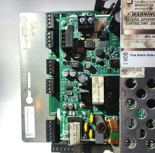 Notifier NFS2‑640 System - CPU2‑640 Board, CPS‑24 Power Supply & CHS2‑M2 Chassis - Picture 9 of 12