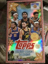 2025/26 TOPPS HOLIDAY ADVENT CALENDER BASKETBALL STARS ROOKIES 1-200 YOU PICK