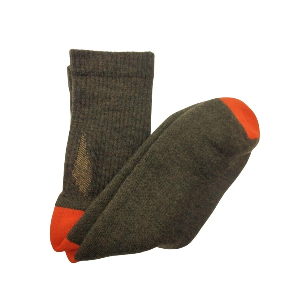 Calcetines cortos de lana merino Carhartt XL para hombre peso medio oliva resistentes al aire libre Foto 3 de 4