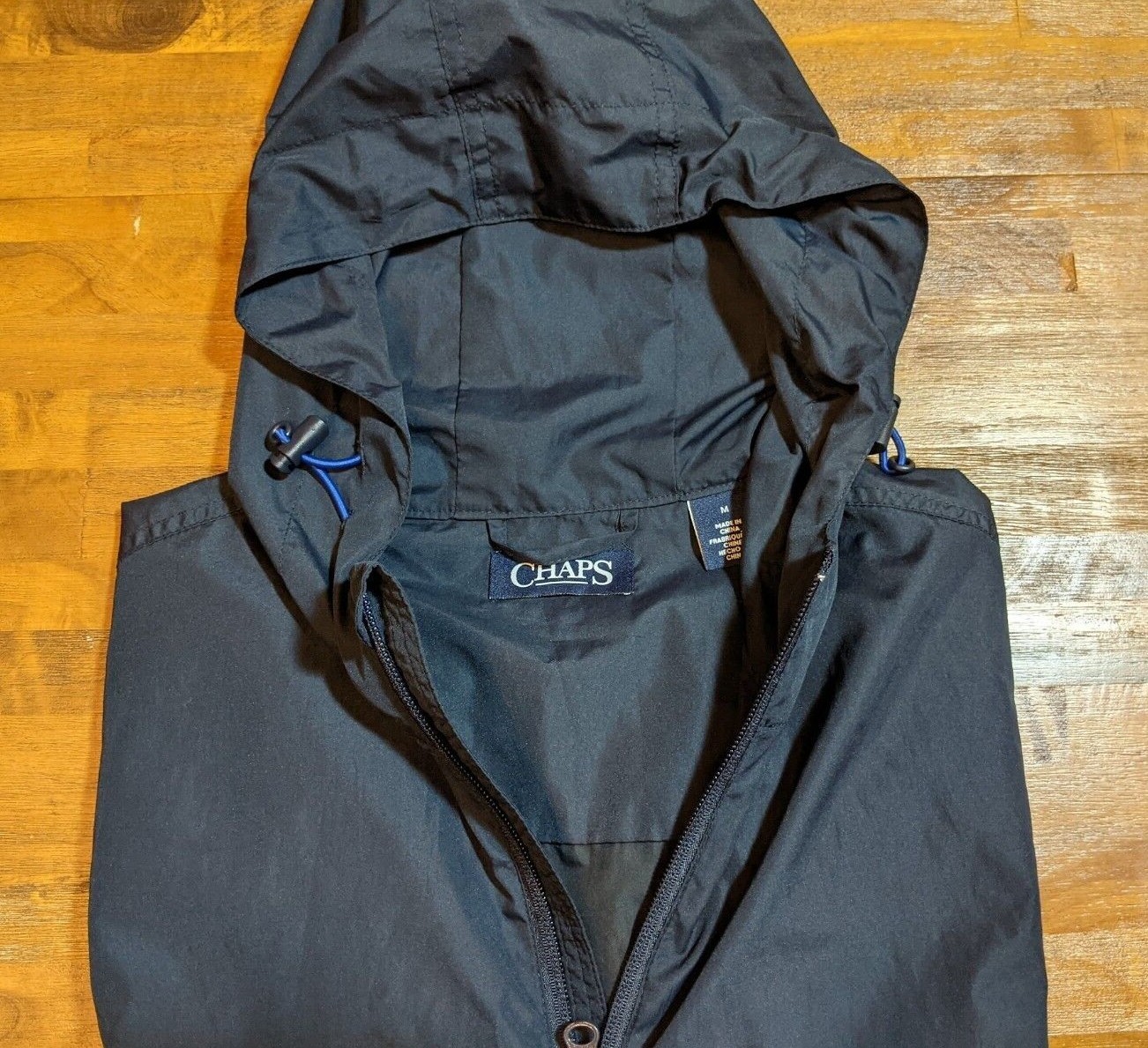 CHAPS PACKABLE WINDBREAKER RAIN RESISTANT JACKET … - image 7