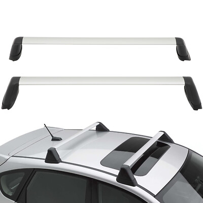 Cross Bar Roof Rack Set For 2017-2023 Subaru Impreza Luggage Cargo Carrier Sport
