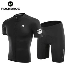 ROCKBROS Cycling Shorts Jersey Set Unisex Breathable Comfortable Cycling Set