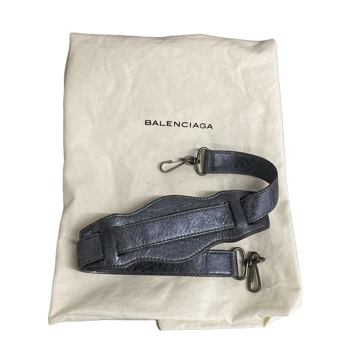 BALENCIAGA the city 115748 2way バッグ y2k Balenciaga The City 115748 Handbag Shoulder 2-way Gray