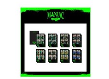 STRAY KIDS 2ND WORLD TOUR MANIAC IN SEOUL OFFICIAL MD GOODS 4 CUT PHOTO SET NEW