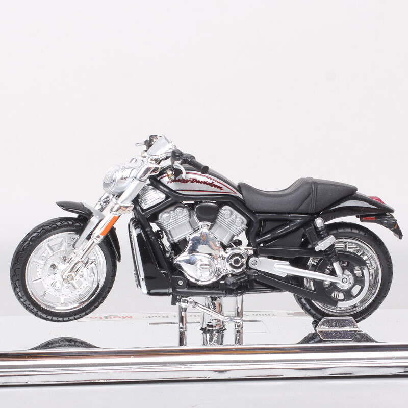 1:18 Scale 2006 Harley VRSCR Street Rod Diecast Toy model Bike V-Rod motorcycle