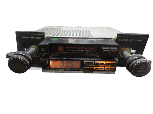 PIONEER KEH-5151 Radio Cassette Reproductor Coche Estéreo Unidad Principal Retro Años 80 Hecho en JAPÓN - Imagen 1 de 9