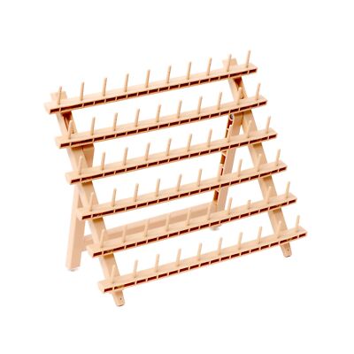 Versatile Hair Braiding Rack Self Standing Wall Mount Display Organizer 60 Sp...