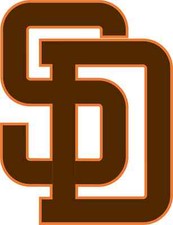 SAN DIEGO PADRES Vinyl Decal / Sticker  5 Sizes  