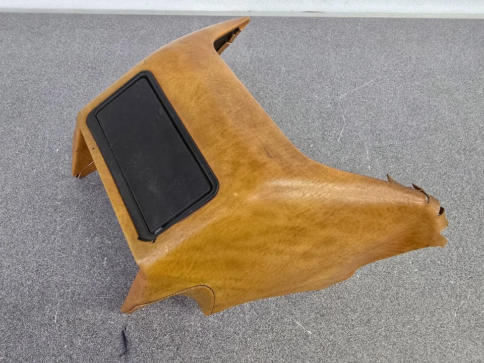 BONITO USADO ORIGINAL GENUINO PORSCHE 928 CORCHO VINILO POLIPIEL CONSOLA TRASERA Foto 4 de 4