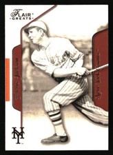 Travis Jackson 2003 Flair Greats #92 BASEBALL Card