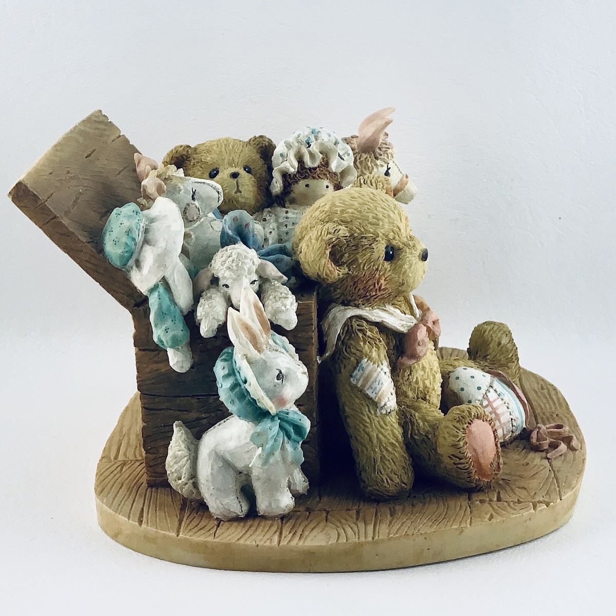 CHERISHED TEDDIES EARLY RARE CHRISTOPHER RO/857 RETIRED BEAR TOY