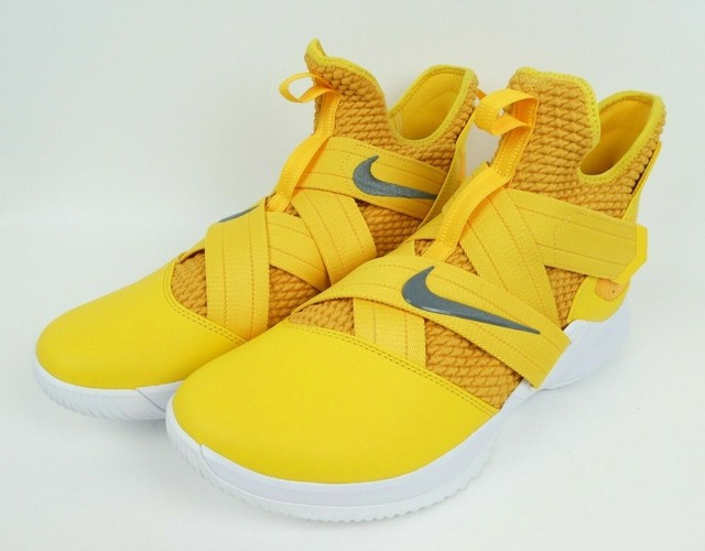 lebron soldier 12 white and gold