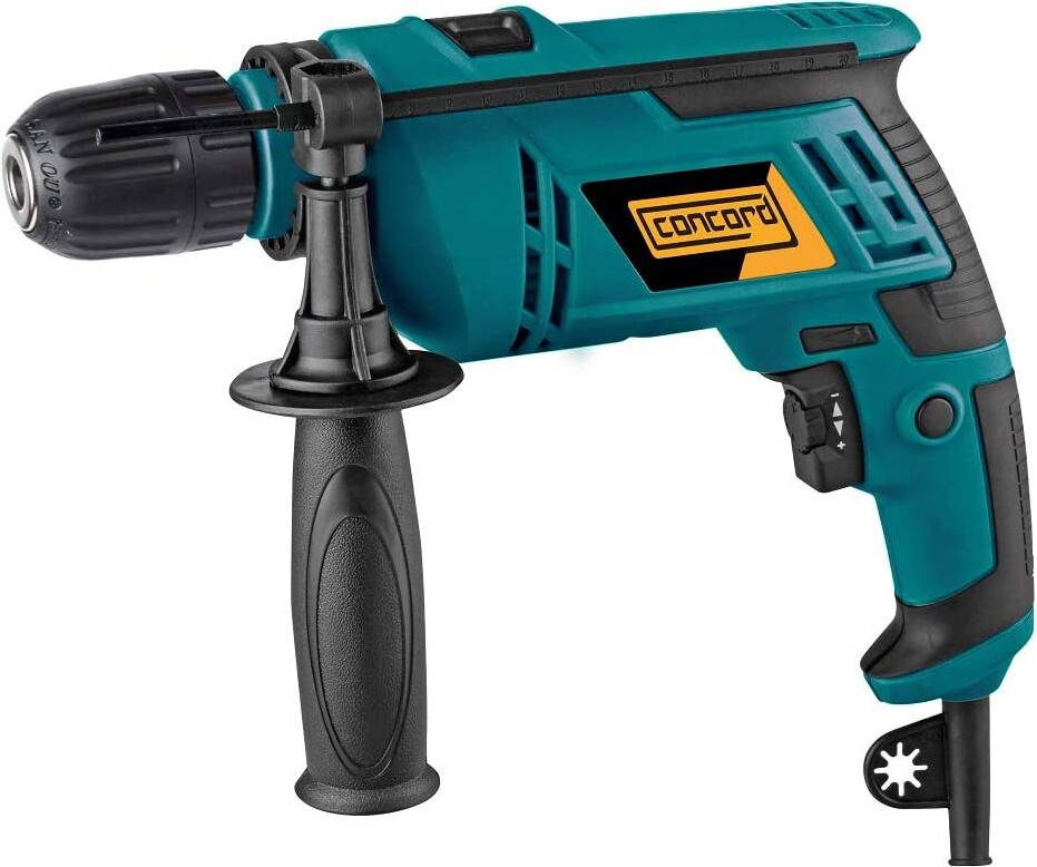 Trapano Elettrico CONCORD 550W ID044 | Percussione e Variatore Velocità