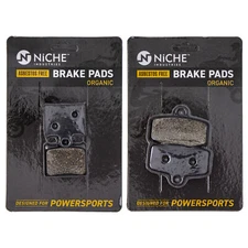 NICHE Brake Pad Set for KTM 85 SX 200 XCW TC 85 17-14 19-16 Front Rear Organic
