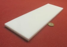Hdpe White Bar 3/8" (.375") Thick x 3.75" Wide x 12" Long, 4 Pcs, 4 Ft Total