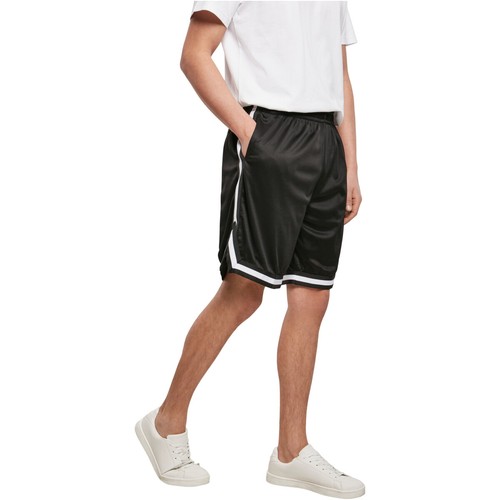 Build your Brand Two-Tone Mesh Shorts Men's Micromesh Sport Shorts - Picture 7 of 23