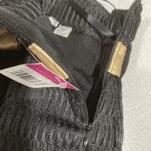 Sean John Brand New Girls Black Skirt 8 Gold School Church Easter Combs - Picture 8 of 8