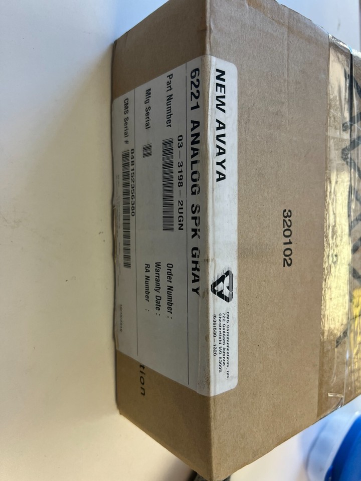 New Avaya 6221 Single Line Analog Phone Grey 700287758 new