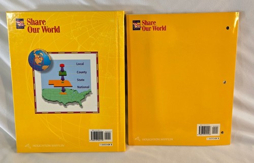 We the People Share Our World Houghton Mifflin Level 3 2000 Textbook & Workbook - Picture 3 of 18