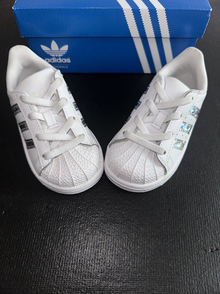 adidas Superstar Kids White Sneakers Casual Shoes CG6707