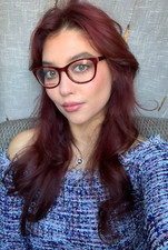 New Mikli by ALAIN MIKLI 53mm Brown Women's Eyeglasses Frame .