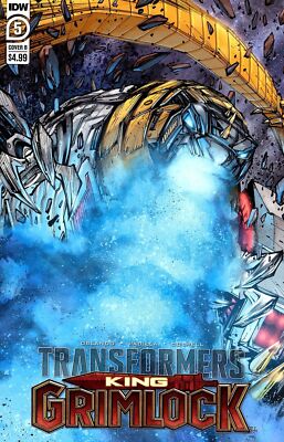 Transformers King Grimlock #5 2022 Unread Padilla Variant Cover B IDW Comic