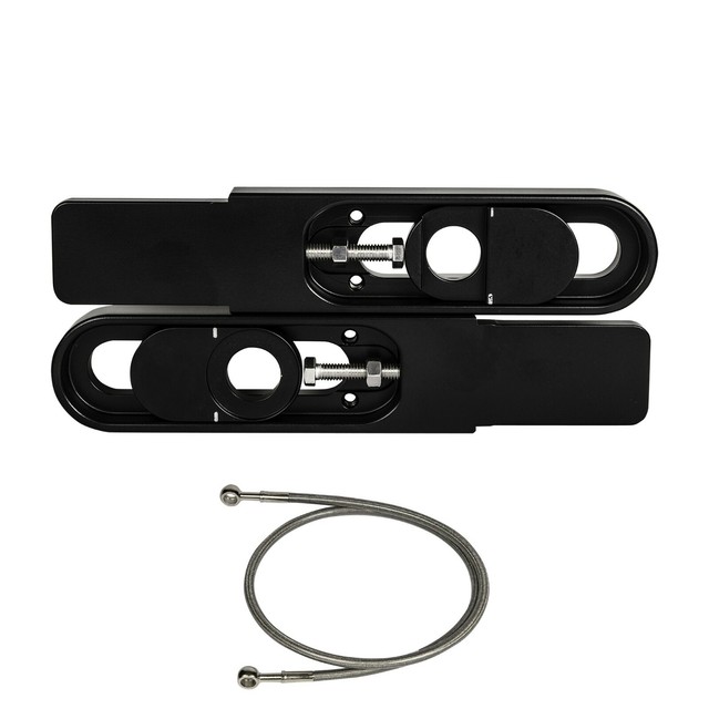 KTM 390 Swing Arm Extensions & Brake Line Made in USA Lifetime