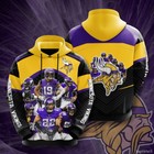 Vikings Team For Fan Lover Sport Hoodie 3D For Men