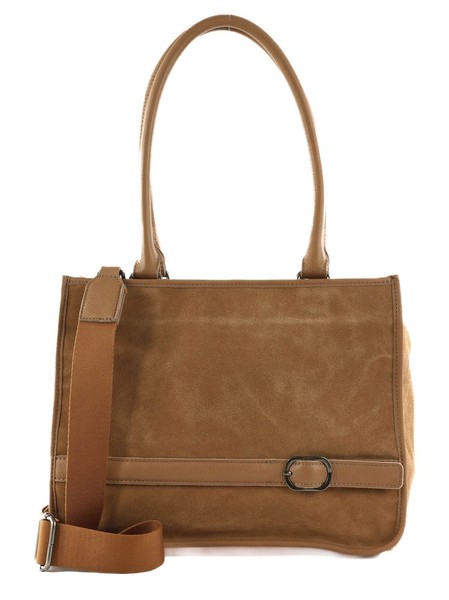 Fredsbruder Jo Big Shopper Shopper Tasche Caramel Hellbraun Neu-image