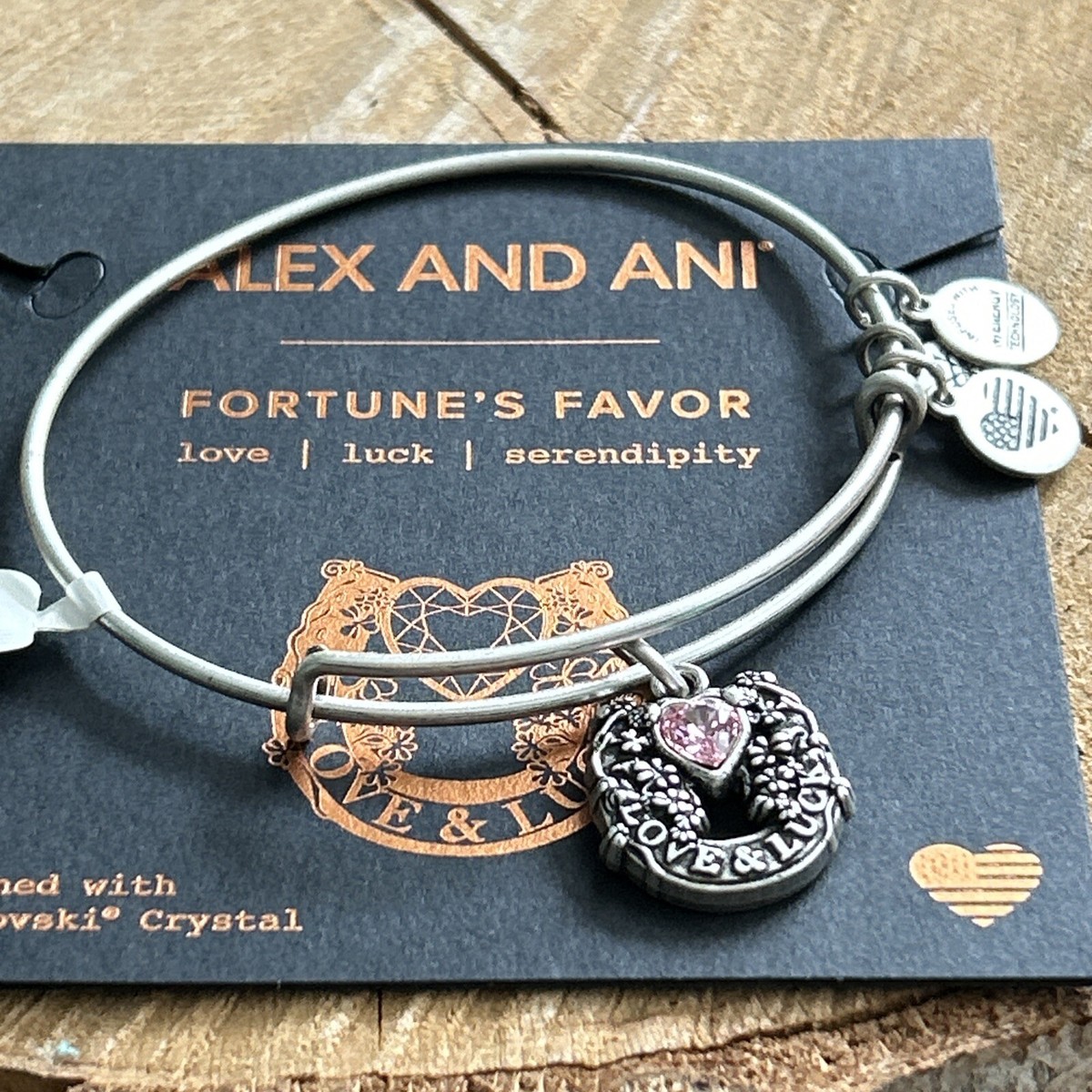 Lucky Goddess Swarovski Luck Bracelet Swarovski Crystal Lucky