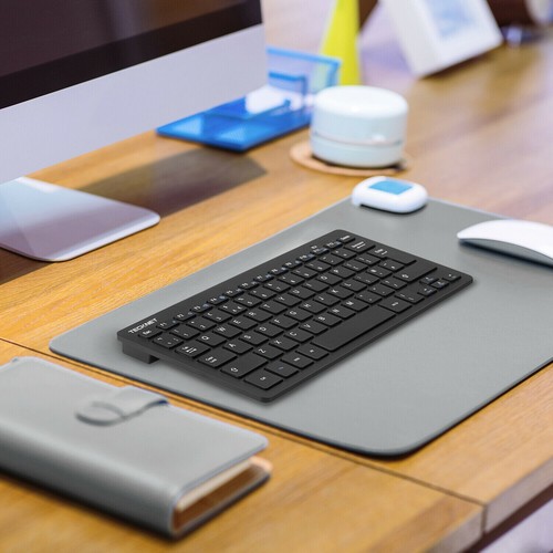 Wireless Bluetooth Keyboard Small Slim Keyboard with Tablet PC Laptop -Tecknet - Picture 11 of 15