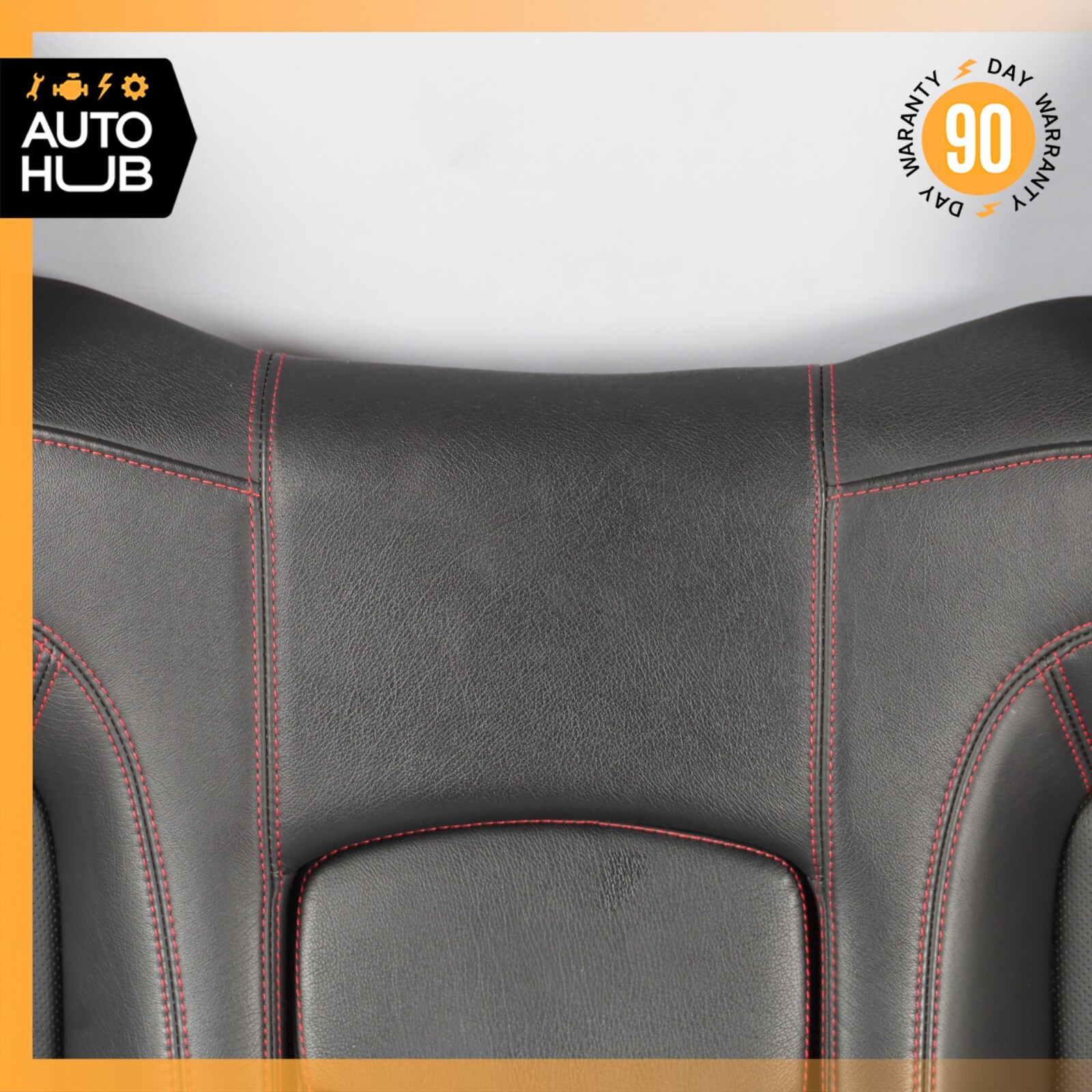 08-12 Maserati GranTurismo M145 Rear Upper Top Seat Cushion Black OEM 61k