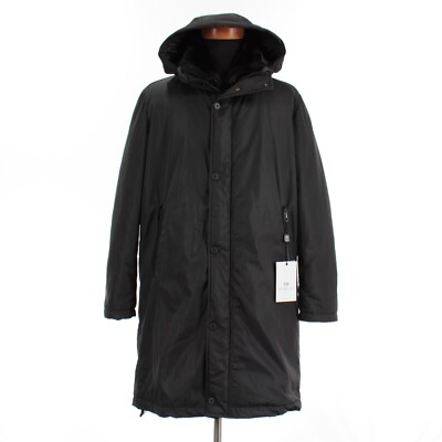 Di Bello NWT Down Coat w/ Removable Hood/Shearling Collar Size 52 US L in Black