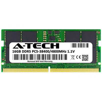 16GB DDR5 PC5-38400 SO-DIMM Adata AD5S480016G-DT Equivalent Laptop
