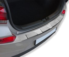für MERCEDES B W247 ab 2018 LADEKANTENSCHUTZ EDELSTAHL 4T Satin