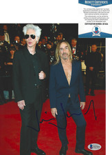 DIRECTOR JIM JARMUSCH SIGNED 'GIMME DANGER' 8x10 PHOTO IGGY POP BECKETT COA BAS