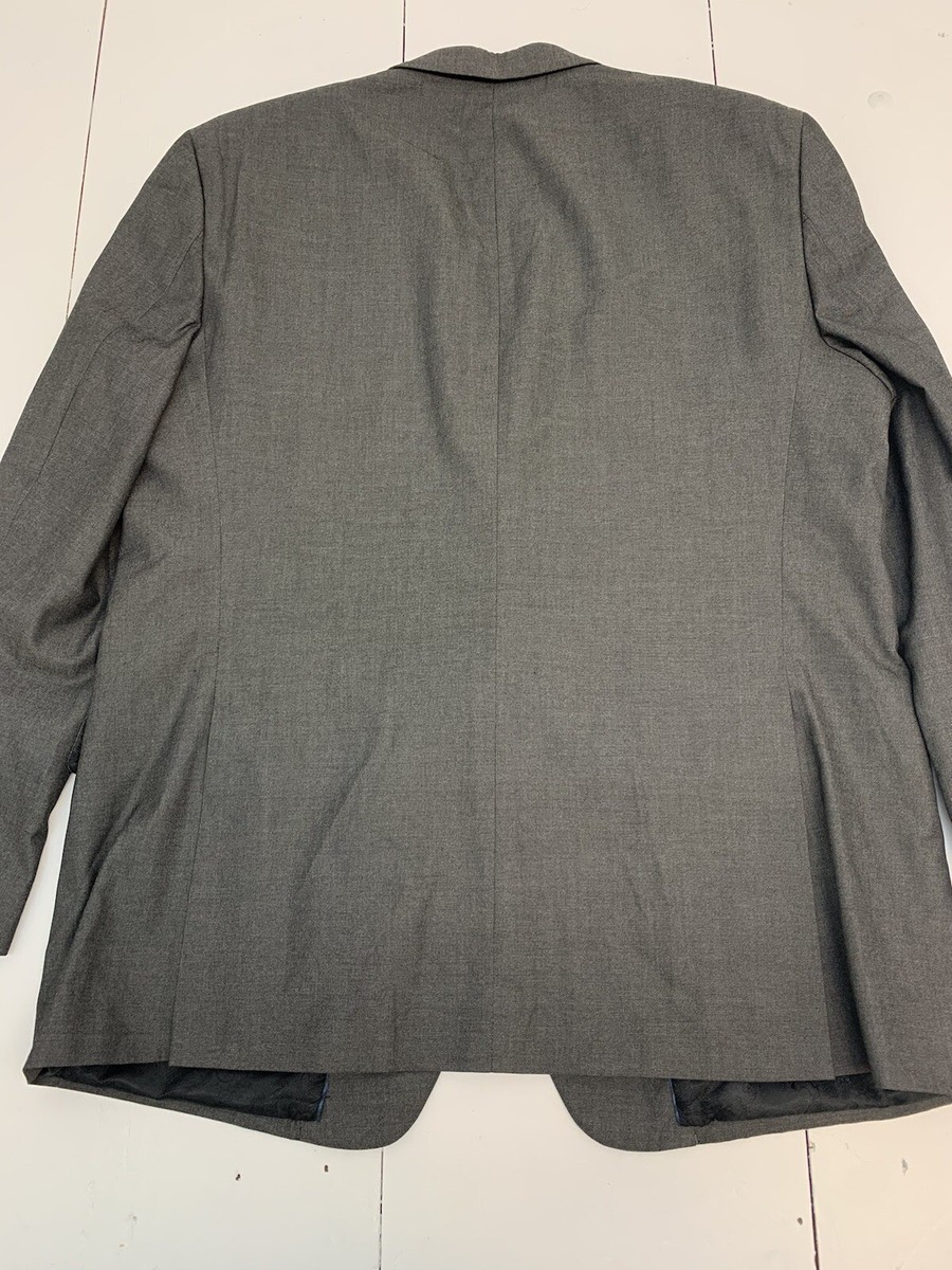 Andrew Fezza Men's Suit Jacket Size 48L Gray 2 Button | eBay