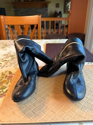 flat black dress boots Handmade Genuine Leather Short for Women,black Booties,oxford Shoes Lace-up Ankle Boots,thick Square Heel Booties making it your go Perfect Dress Bootie 90 |