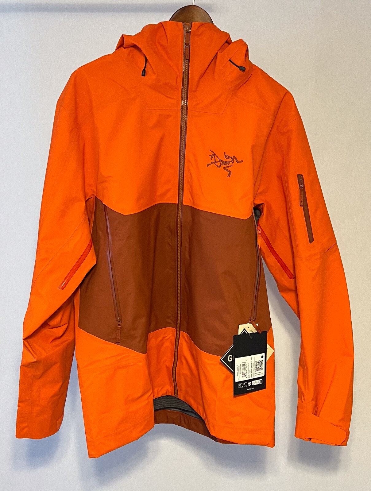 Giacca uomo Arc'Teryx Sabre Large Solaris Sequoia nuova nuova con etichetta