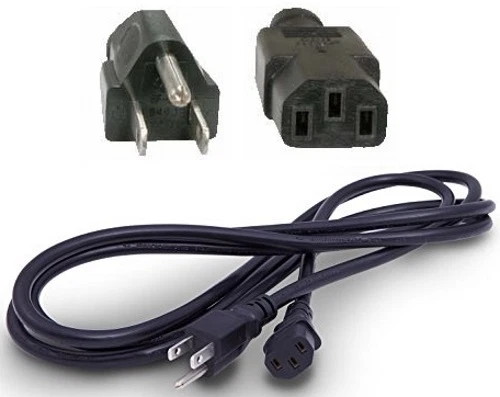 8ft 16awg long Heavy Duty AC Standard Power Cord/Cable IEC320 C13~NEMA5-15P 13A