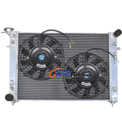 Aluminum Radiator+Fan for 1988-1997 Holden Commodore VN VG VP VR VS 3.8L AT/ MT
