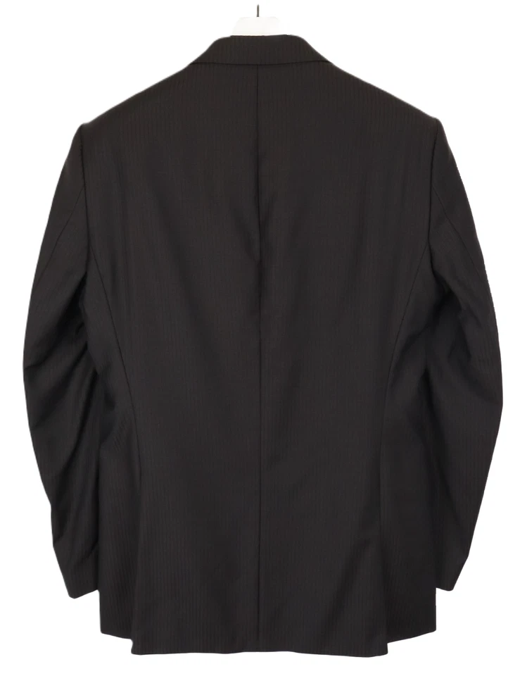 Hugo Boss Gable/Vegas Blazer Men Large Pure Wool Formal Striped - Image 2 of 4