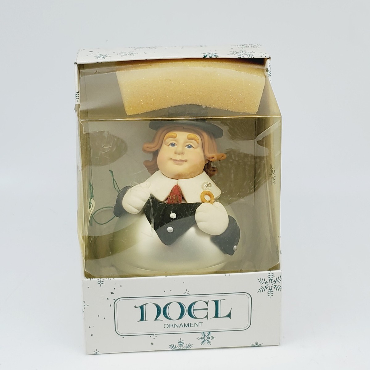Dept 56 Noel Ornament Vintage #18500 Man w/ Diamond Ring Groom Top